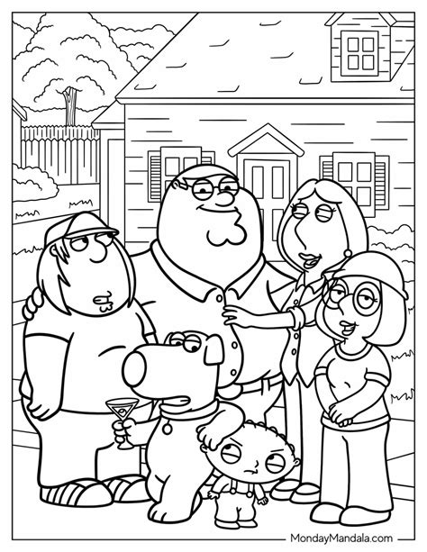 30 Family Guy Coloring Pages